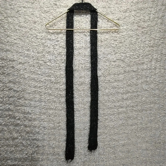 Vintage Hendi Ruffle Sweater Cardigan Faux Fur Trench Wool Belt - Picture 14 of 16